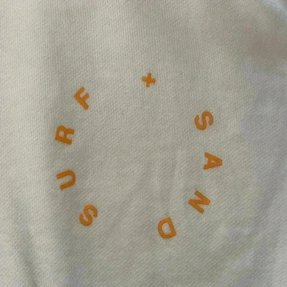 Fabletics Lightweight Terry Shrunken Hoodie size XL Colour: Cream/Graphic - Picture 12 of 13